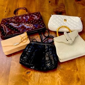 Judith Leiber vintage handbags/ purses. Get all 5 bags